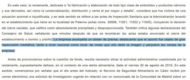 Niegan un millón de euros a la empresa afectada por brote de listeriosis en Almería