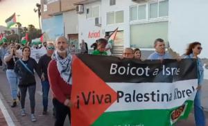 Almerienses se suman a las manifestaciones contra el genocidio en Gaza