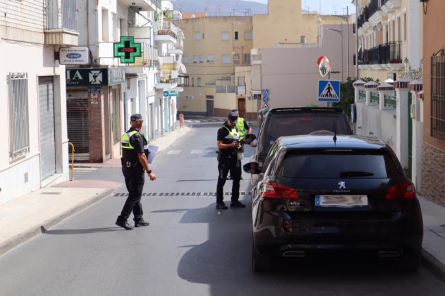 La Policía Local de Berja realizó cerca de 200 actuaciones en la Feria