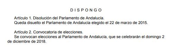 Amat y Sánchez Teruel valoran la convocatoria de elecciones autonómicas el 2 de diciembre