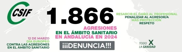 CSIF denuncia el incumplimiento de la Junta en la protección del personal sanitario