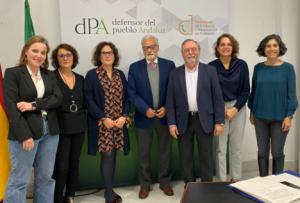 El Defensor del Puebla Andaluz analiza con Cáritas la erradicación de los asentamientos en Almería