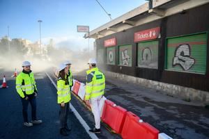 La APA continúa abriendo el Puerto de Almería por poniente y levante