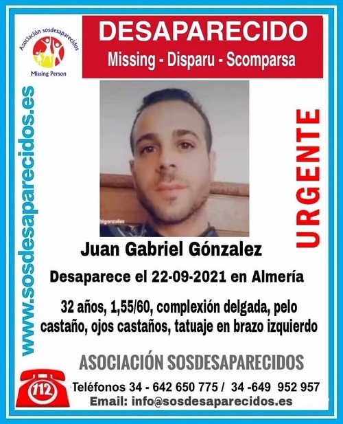 Buscan a un joven desaparecido en Almería