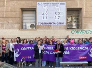 UGT y CCOO Almería se movilizan en el 25N