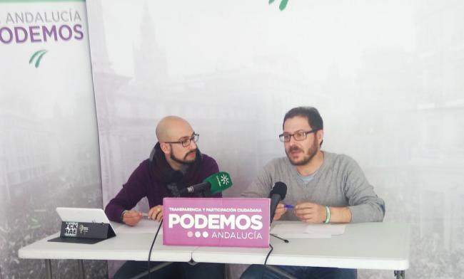 Podemos: 'PP, Cs y VOX comparten un mismo modelo de País para Andalucía'