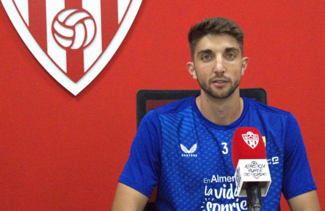 Edgar González, ansioso por volver a jugar con la UD Almería
 