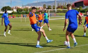 El Almería se prepara para recibir a Las Palmas con buenas sensaciones