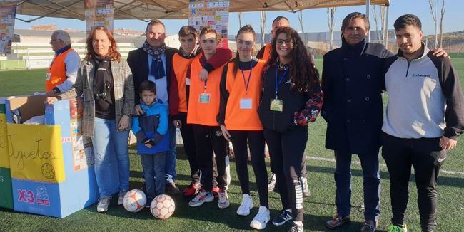 El CD El Ejido se suma al Trofeo de Fútbol 7 'Ningún niño sin juguete' de El Valle