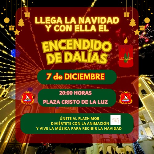 Dalías celebra la llegada de la Navidad con un Encendido Navideño el 7 de diciembre