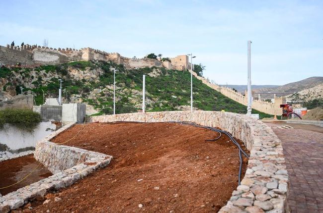 Recta final para la mejora del entorno de la Alcazaba