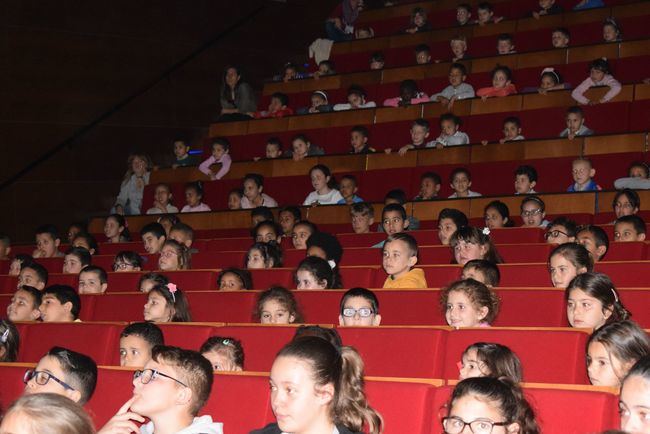 Escolares Del Poniente Disfrutan En Vícar Del Teatro Pedagógico