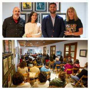 Espido Freire en el Aula de Literatura en Roquetas de Mar