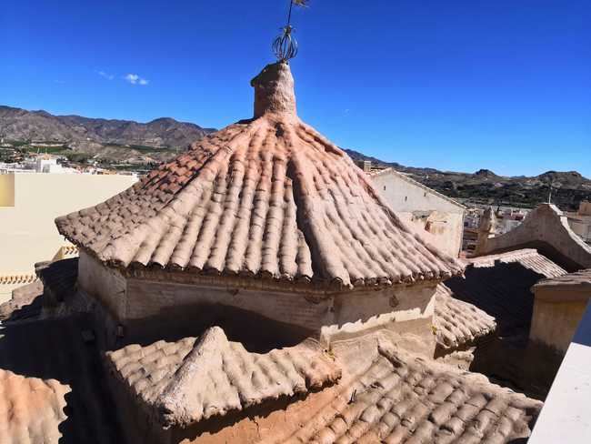 El Ayuntamiento de Cuevas acomete obras de urgencia en la Iglesia de San Antón