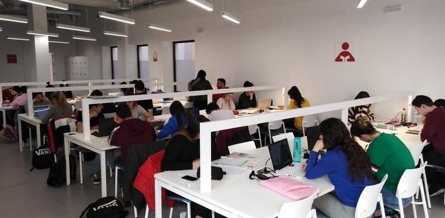 Las salas 24/7 de la Biblioteca Central ‘abrirán del 20 de diciembre al 5 de febrero