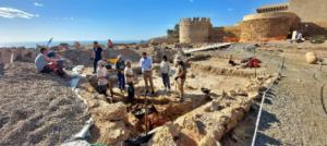 Finalizan las excavaciones en el palacio de la Alcazaba de Almería