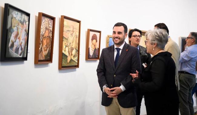 Mari Trini Callejón comparte sus obras en la sala Jesús de Perceval