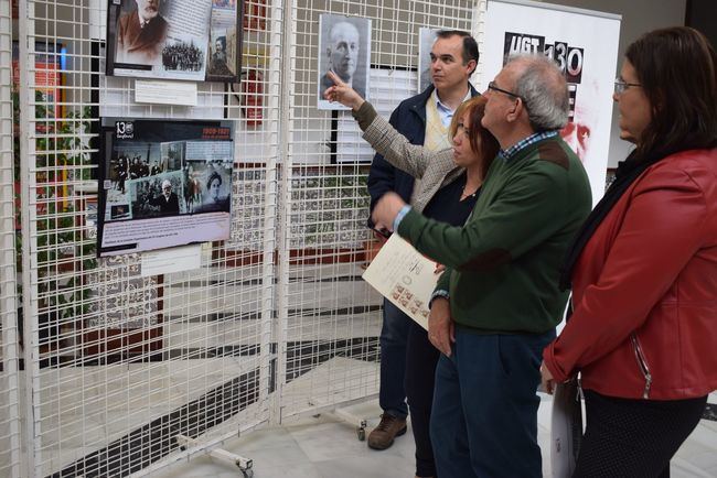 La exposición sobre los 130 años de UGT llega a Vícar