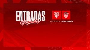 Entradas a la venta para el duelo en Málaga