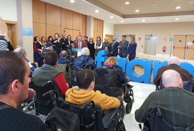 Compromiso del Ayuntamiento con la inclusión en el Día de la Discapacidad de la FAAM