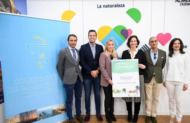 Farmacéuticos se suma a Almería 2019 con unas jornadas sobre alimentación saludable