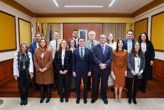 El presidente de Diputación celebra en Turre el 28 F