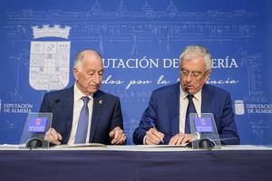 Diputación y ASEMPAL promueven un proyecto para producir agua desalada con energía eólica y solar