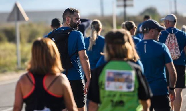 Sol, paisaje y deporte en la IV Flamenco Running con 350 participantes