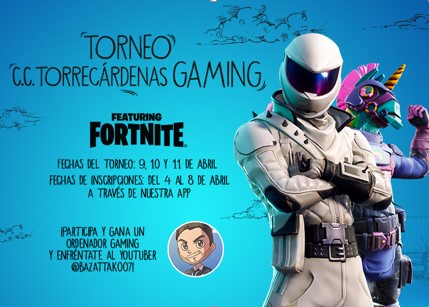 El CC Torrecárdenas organiza un gran Torneo Gaming de Fortnite