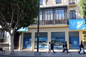 Rehabilitación de la fachada del edificio en el Paseo