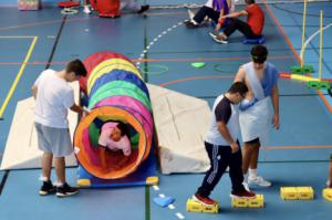 Estudiantes organizan actividades para personas con diversidad funcional