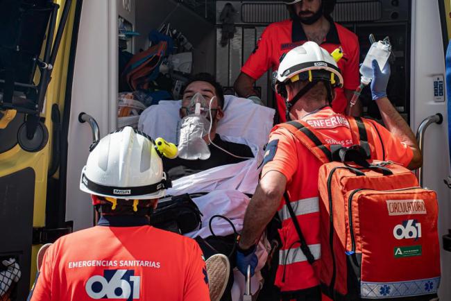 El 061 atendió más de 4.300 emergencias en el puente