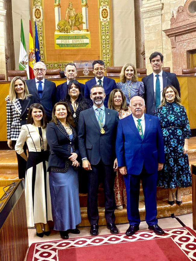 El PP respalda a los almerienses distinguidos en el Día de Andalucía