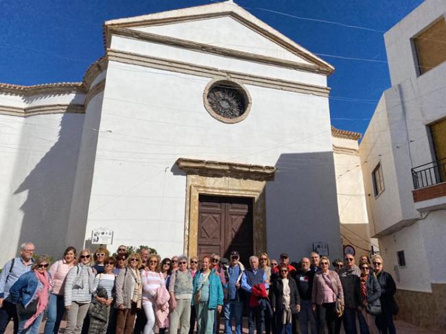 Varios grupos de Almería y Murcia visitan el Valle del Almanzora