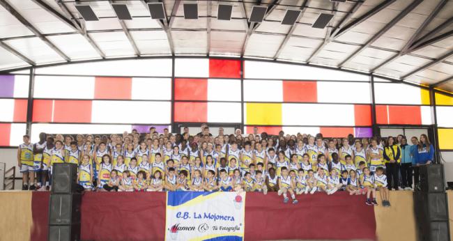 Jornada de presentación de los equipos del Club Baloncesto La Mojonera