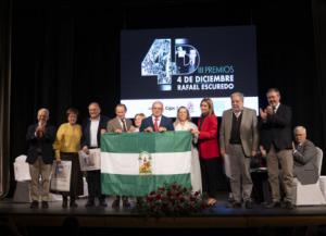 Lorenzo Cazorla felicita al alcalde de Vícar por el reconocimiento que ha recibido como referente del municipalismo