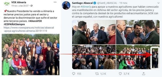 Rodrigo Alonso (Vox) aplica técnicas stalinistas para invisivilizar a su compañera