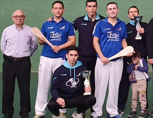 El Club Pelota Almería de frontón se proclama Campeón de Andalucía Paleta Cuero Absoluto