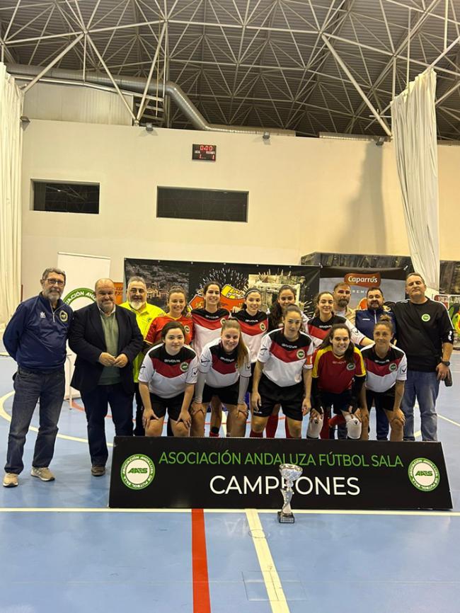 Almería se corona campeona del fútbol sala femenino en Dalías