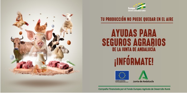 Ayudas para seguros agrarios de la Junta de Andalucía