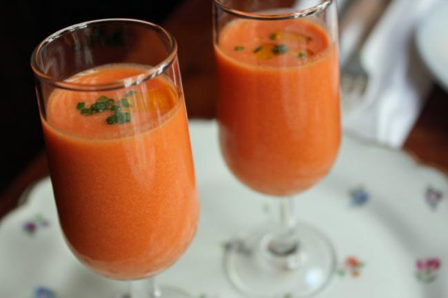 Gazpacho contra el cáncer de colon en cultivo celular