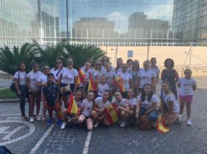 Alumnas de danza de la Escuela Municipal de Cuevas participan en Roma en “Vive tu sueño”