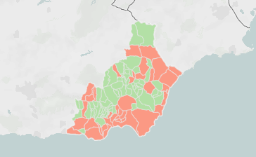 14 días después del Estado de Alarma: Almería la provincia andaluza con más localidades sin covid-19