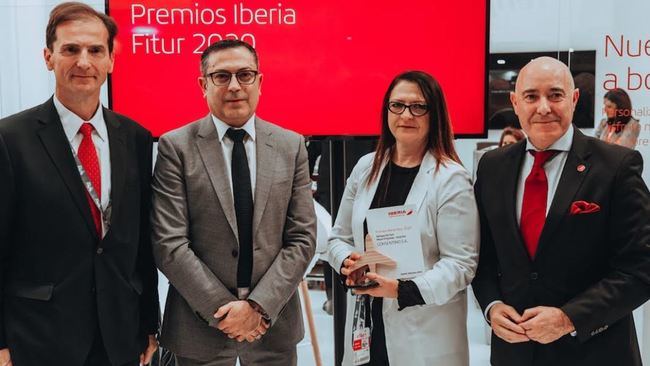 Iberia reconoce a Cosentino por su calidad, sostenibilidad e innovación