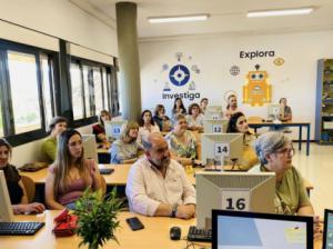 El aula de informática del IES Ciudad de Dalías a un paso de ser Aula del Futuro