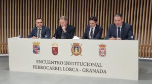 Diputación y Lorca se unen para reclamar la reapertura del tren Guadix-Baza-Lorca