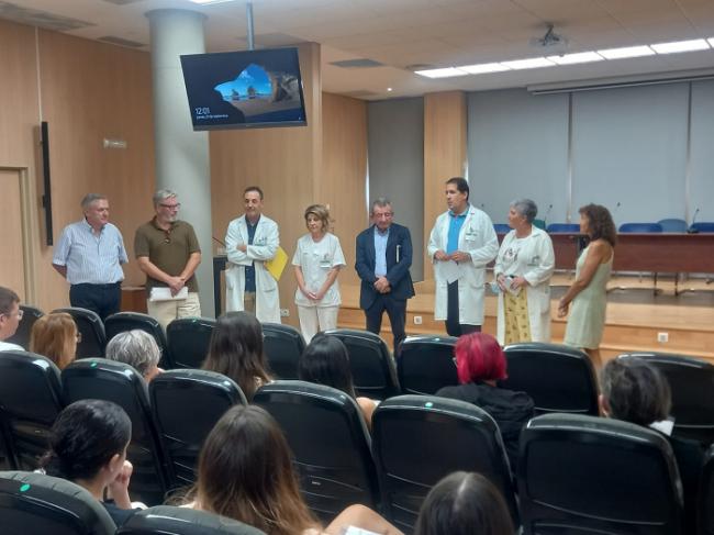 El Hospital La Inmaculada acoge a los alumnos de prácticas de Formación Profesional