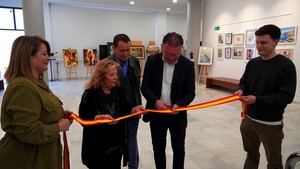 Inauguran la exposición 'Paisaje Urbano' en el Molino del Perrillo de Berja