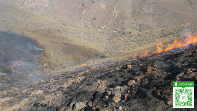 Estabilizado un incencido en Huércal de Almería