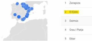 El Ejido es la segunda ciudad de España que más información busca sobre el #COVID19